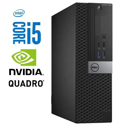 Dell Optiplex 7040 SFF Intel Core i5 6500 | 256GB SSD | 8GB | NVS510 2B | W10 PRO