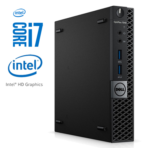Dell Optiplex 7040 Micro Intel Core i7-6700T | 256GB SSD | 16GB | W10 PRO