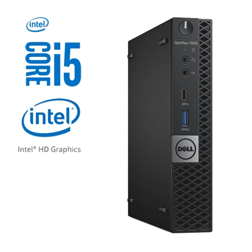 Dell Optiplex 7050 Micro Intel Core i5-7500T | 256GB SSD | 16GB | W10 PRO