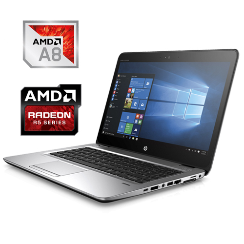 HP Elitebook 745 G3 AMD PRO A8-8600B | 240GB SSD | 8GB | AMD R6 | 14″ FHD | W10 PRO