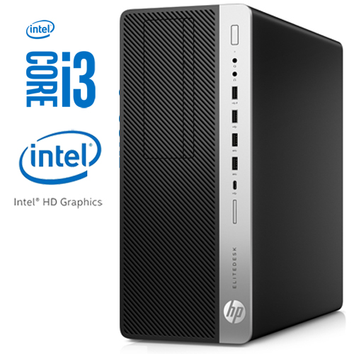 HP EliteDesk 800 G3 Tower Intel Core i3 6100 | 256GB SSD | 8GB | W10 PRO