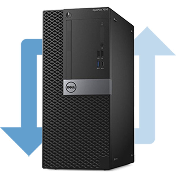 Dell Optiplex 7050 MT Intel Core i7-7700 | 256GB SSD | 16GB | Geen OS