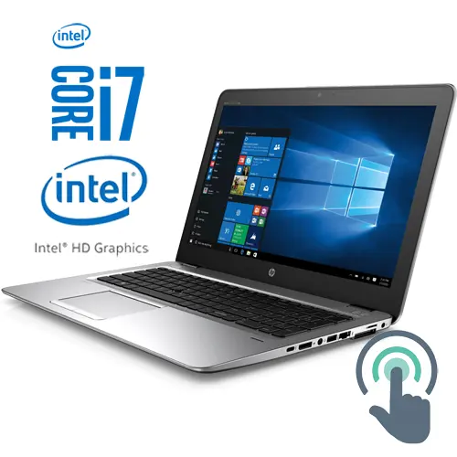 HP Elitebook 850 G3 Intel Core i7 6600U | 256GB SSD | 16GB | 15,6" FHD TOUCH | W10 PRO