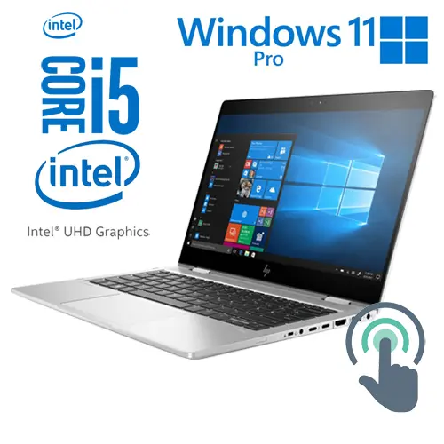 HP Elitebook X360 830 G6 Intel Core i5 8365U | 256GB SSD | 16GB | 13,3" FHD IPS TOUCH | W11