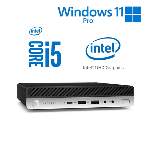 HP EliteDesk 800 G4 Mini Intel Core i5 8500T | 256GB SSD | 16GB | W11 PRO