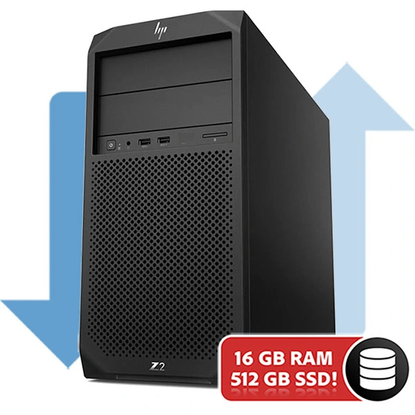 HP Z2 G4 Workstation MT Intel Core i7 8700 | 512GB SSD | 16GB | W11 PRO