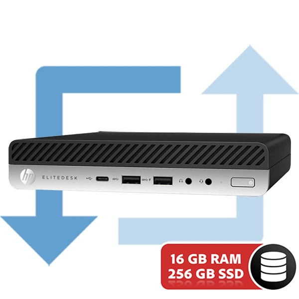 HP EliteDesk 800 G5 Mini Intel Core i5 9500T | 256GB SSD | 16GB | W11 PRO