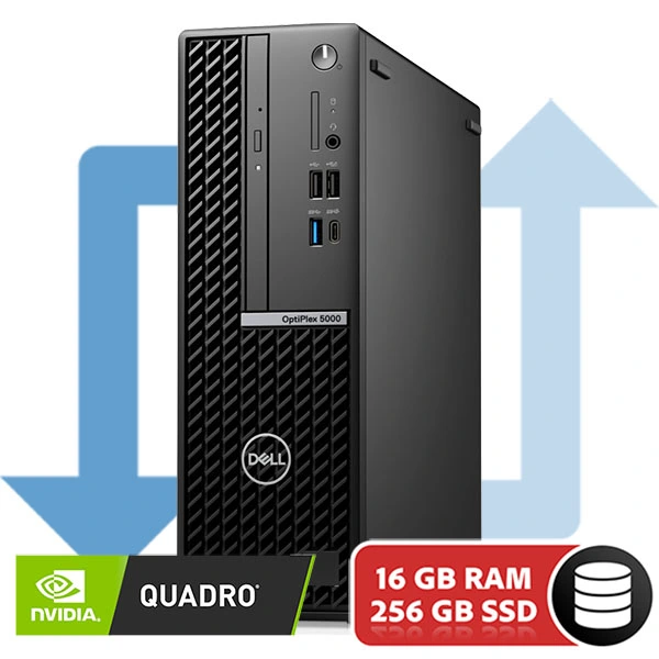 Dell Optiplex 5080 SFF Intel Core i5-10500 | 256GB SSD | 16GB | QUADRO P600 2GB | W11 PRO