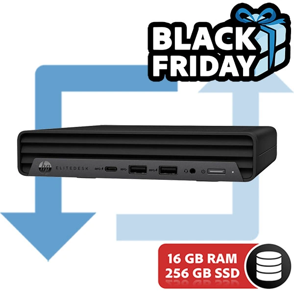 HP EliteDesk 800 G6 Mini Intel Core i5 10500T | 256GB SSD | 16GB | W11 PRO