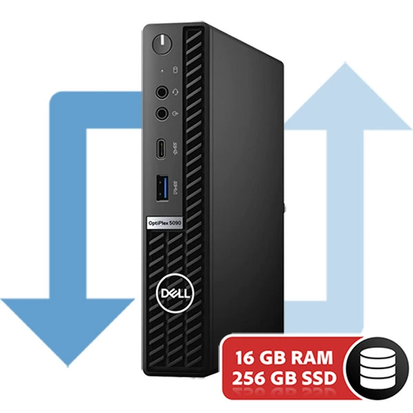 Dell Optiplex 5090 MFF Intel Core i5-10500T | 256GB SSD | 16GB | W11 PRO