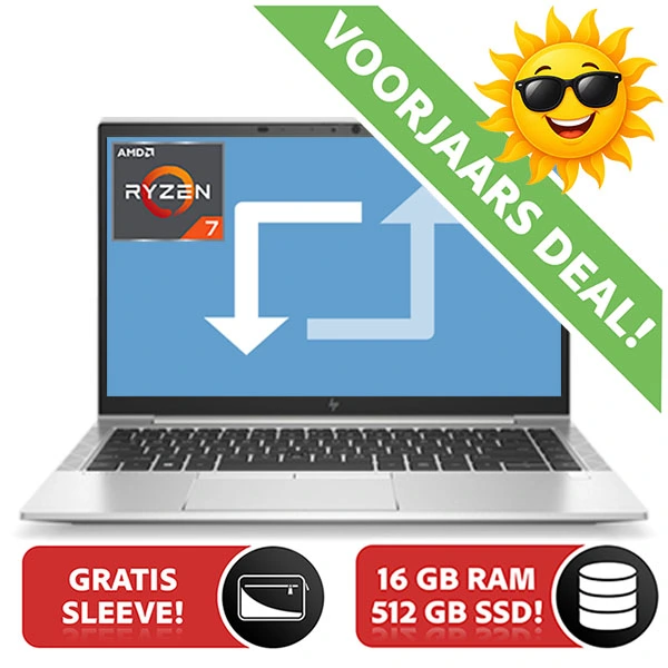 HP Elitebook 845 G8 Ryzen 7 5850U | 512GB SSD | 16GB | 14″ FHD IPS  | W11 PRO