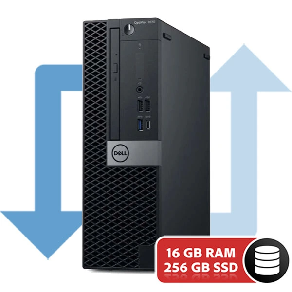 Dell Optiplex 7070 SFF Intel Core i5-9500 | 256GB SSD | 16GB | W11 PRO