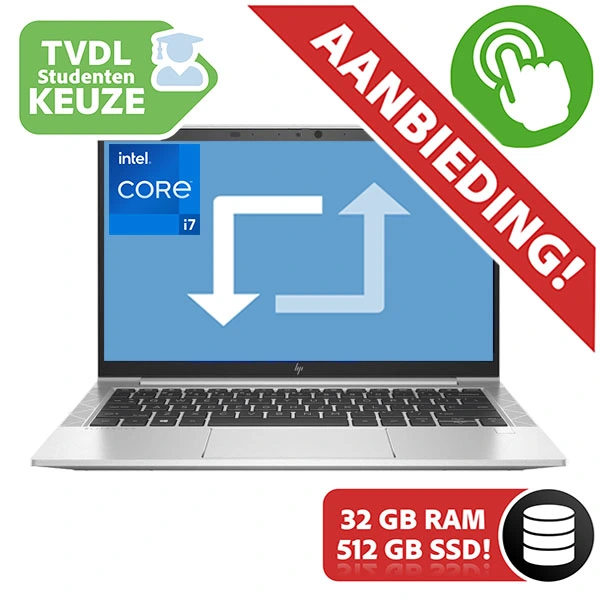 HP Elitebook 830 G7 Intel Core i7 10610U | 512GB SSD | 32GB | 13,3
