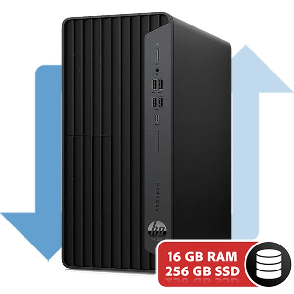 HP ProDesk 600 G6 MT Intel Core i5-10500 | 256GB SSD | 16GB | W11 PRO HP ProDesk 600 G6 MT Intel Core i5-10500 | 256GB SSD | 16GB | W11 PRO