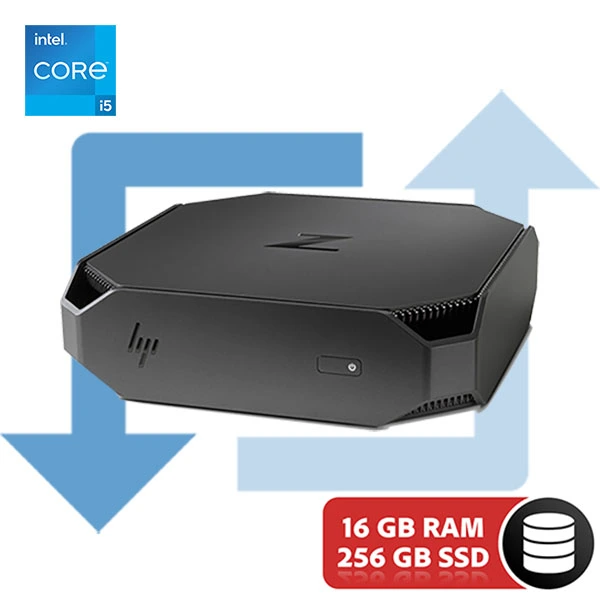 HP Z2 G4 Workstation Mini Intel Core i5 8600 | 256GB SSD | 16GB | W11 PRO