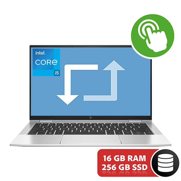HP Elitebook X360 1030 G7 Intel Core i5 10210U | 256GB SSD | 16GB | 13,3″ FHD IPS TOUCH | W11P