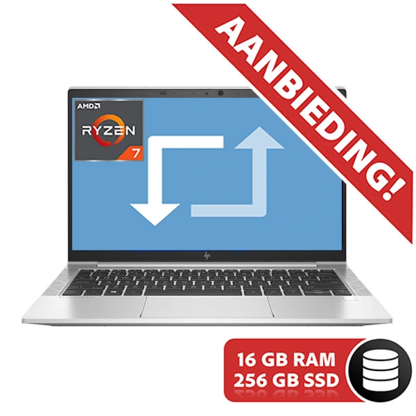 HP Elitebook 835 G8 Ryzen 7 5850U | 256GB SSD | 16GB | 13,3