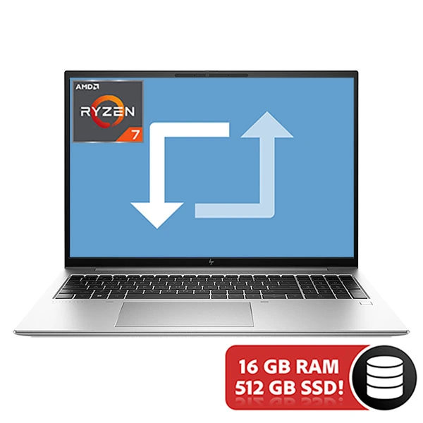 HP Elitebook 865 G10 AMD Ryzen 7 Pro 7840U | 512GB SSD | 16GB | 16″ WUXGA | W11 PRO